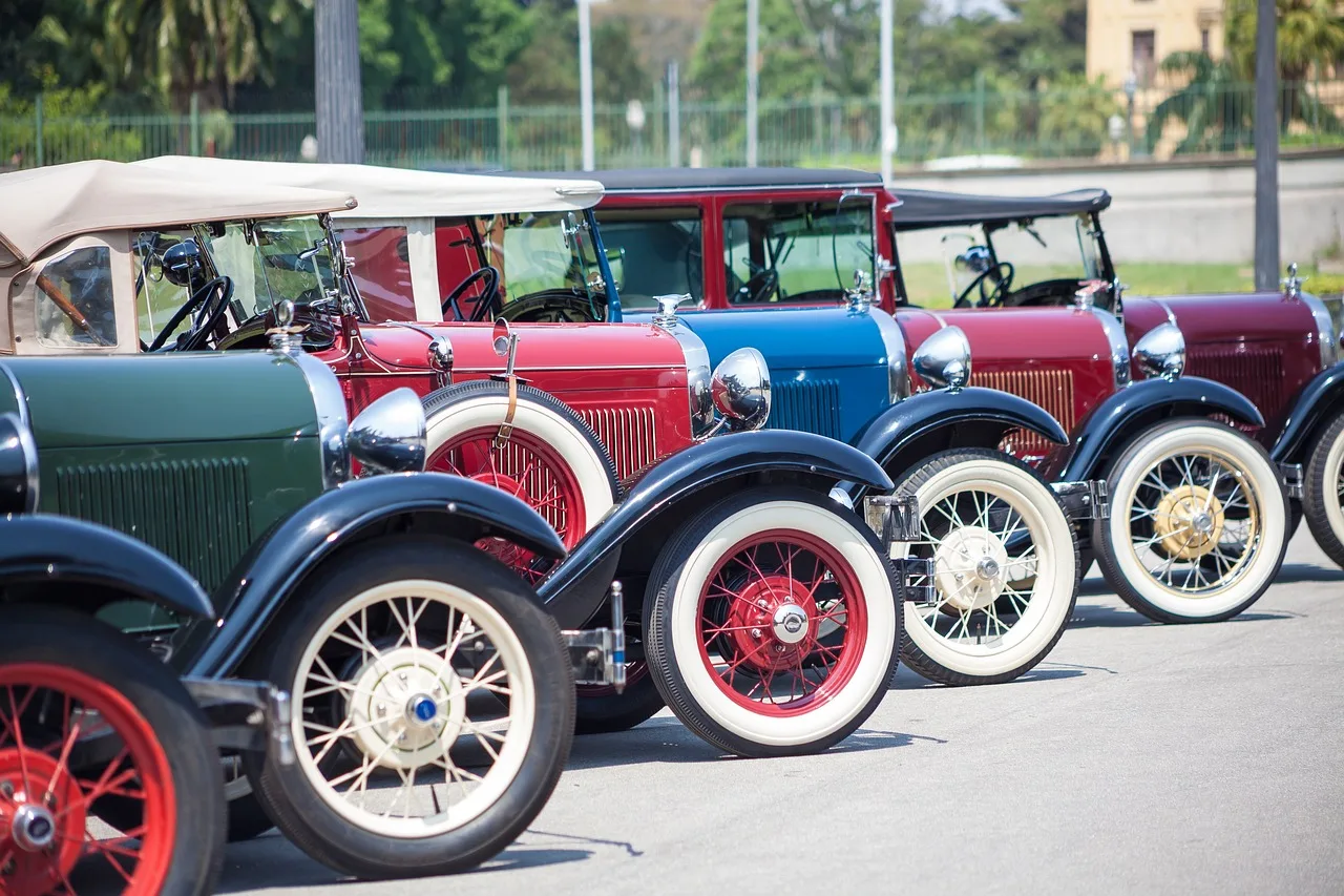 rent a car, räder, automobil, retro, klassische, jahrgang, nostalgische, stil